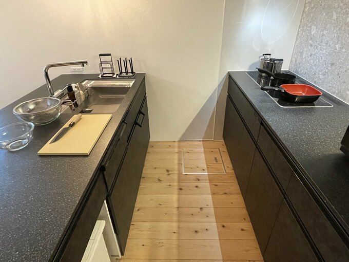 キッチンの通路