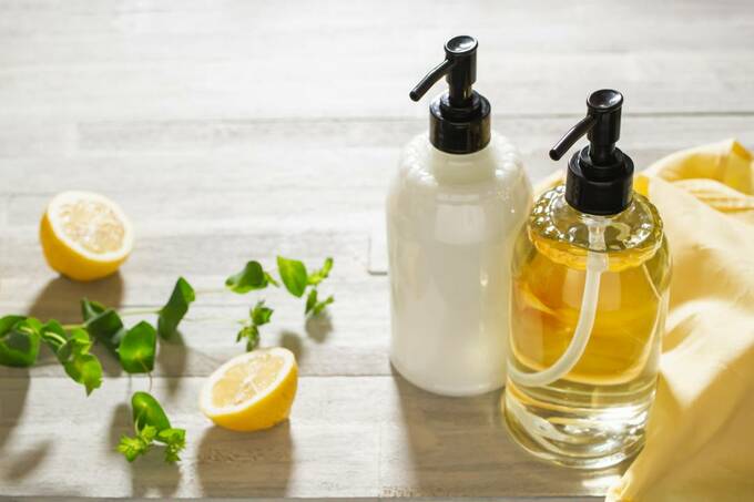 レモンやプッシュボトル