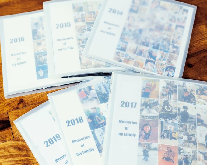 子どものアルバム画像