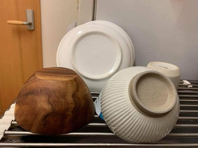 水切りに食器