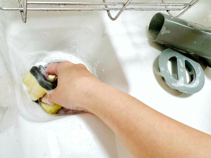排水溝掃除