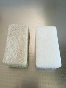 くり返し購入している真っ白スポンジ