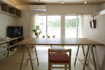 【団地リノベ事例】60代で一戸建てから団地に住み替え。スリムで快適な暮らしに