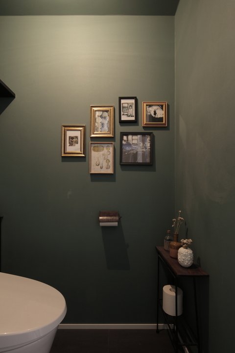 アンティーク感漂うサニタリー