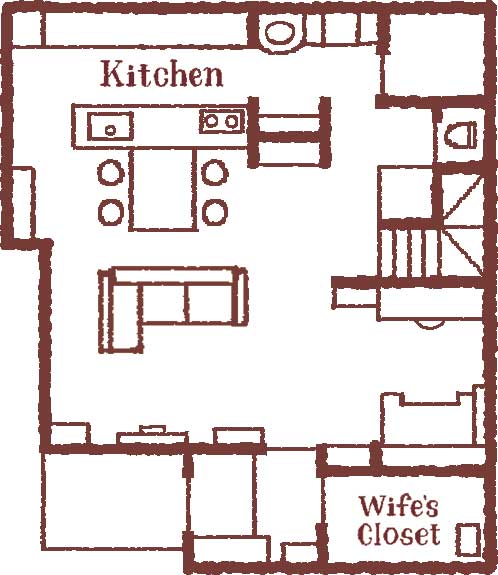 間取りキッチン
