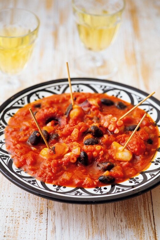 タコのトマト煮スペインバル風