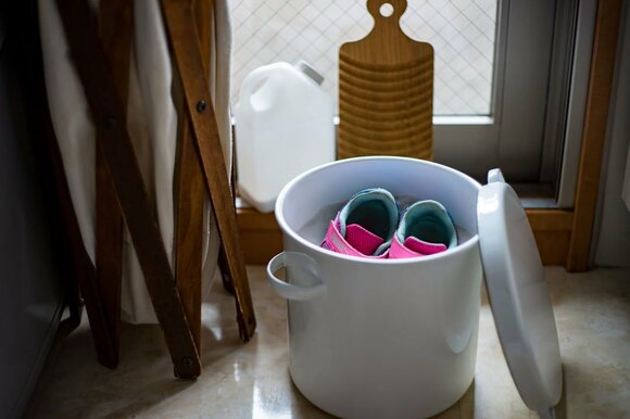 洗いオケ代わりに使います