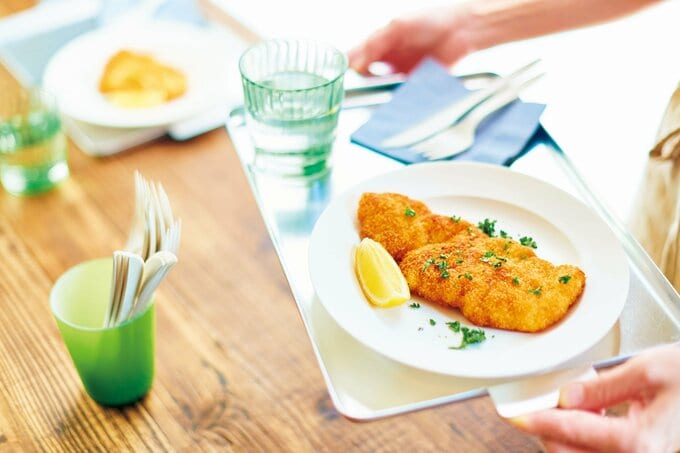 ミラノ風チキンカツレツ