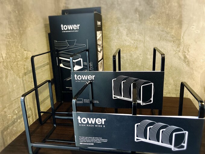 towerの食器棚整理アイテム