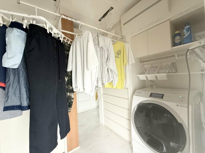 部屋干し