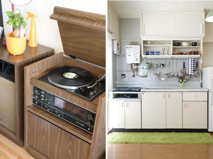 DIYしたキッチン
