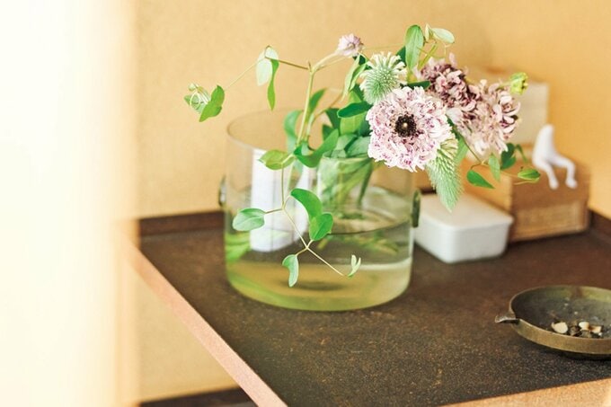 花瓶にいけられた花