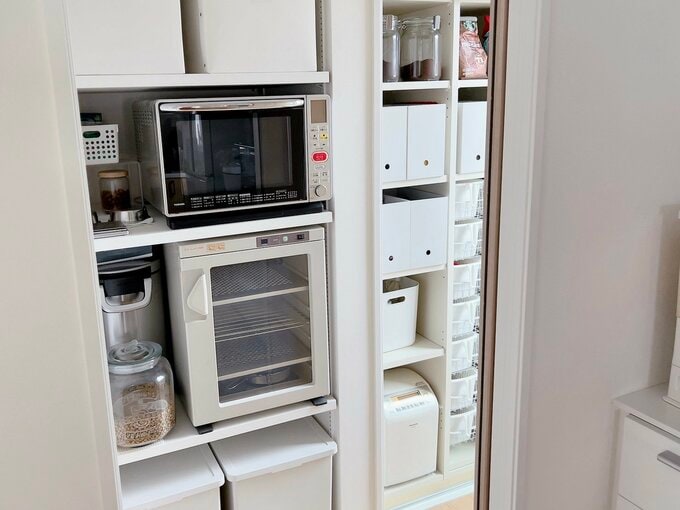 パントリー収納の写真