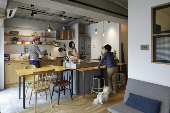 オープンで明るいDK