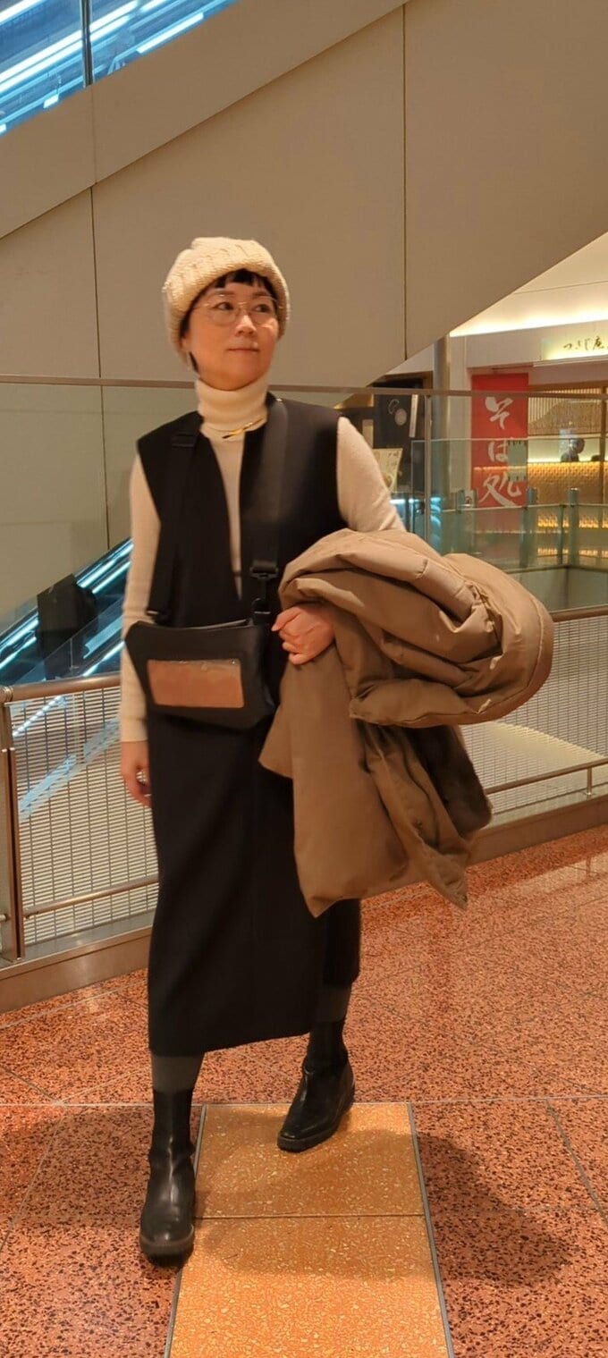 里和さん旅行コーデ3日目