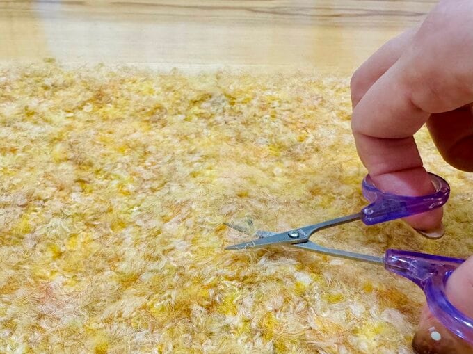 ニットの手玉ケア