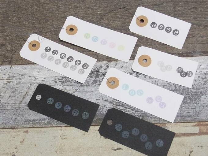 タグやマスキングテープ