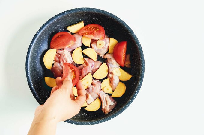 フライパン蒸し