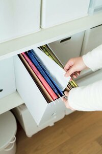 袋をかけてゴミ袋入れに