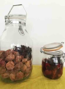 そのまま冷暗所で寝かせて梅雨が明けるのを待ち