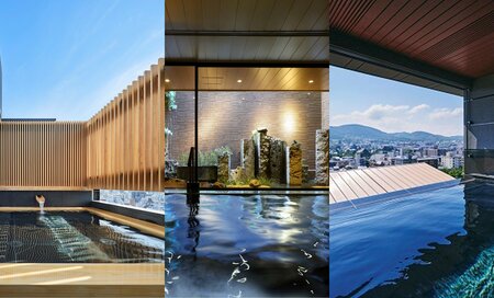 天然温泉と豪華な朝食が楽しめるホテル3選。都心や京都でも大満足