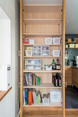 収納棚につめこまず、あえて余白を残すとうまくいく！