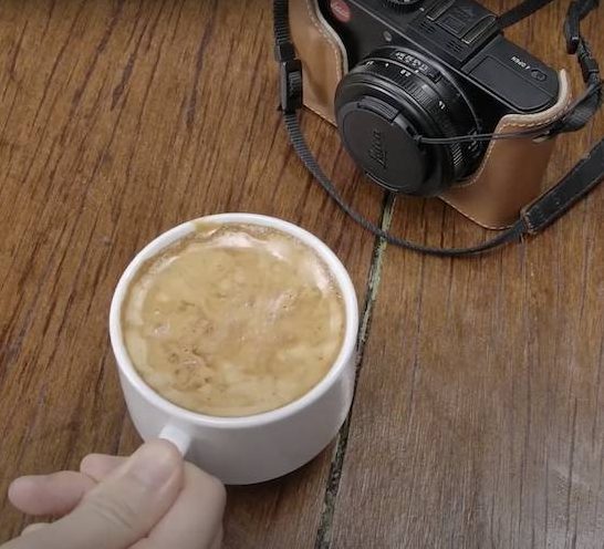 コーヒーとカメラ