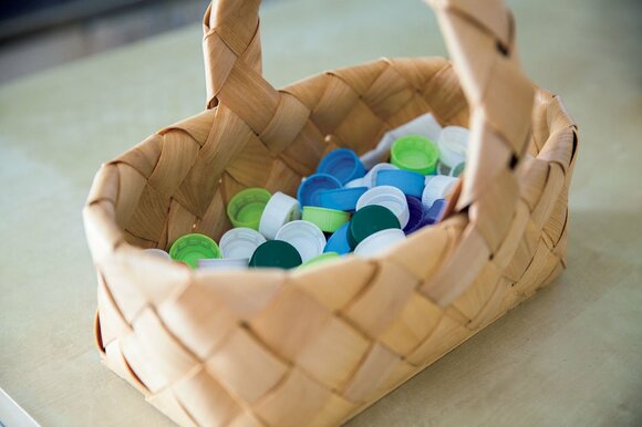 ペットボトルのフタ