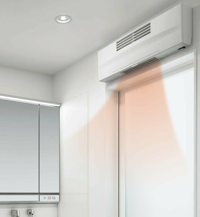 洗面・脱衣室用の「ルームヒーター」