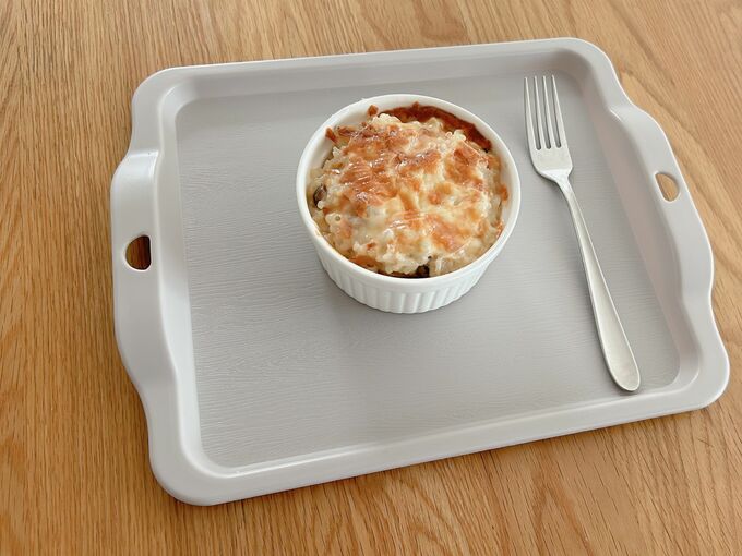 トレーにのったおかず