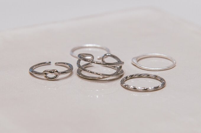 メタルナローフリーリング5P