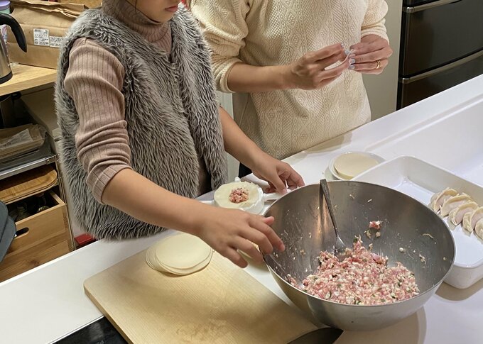 餃子 手づくり