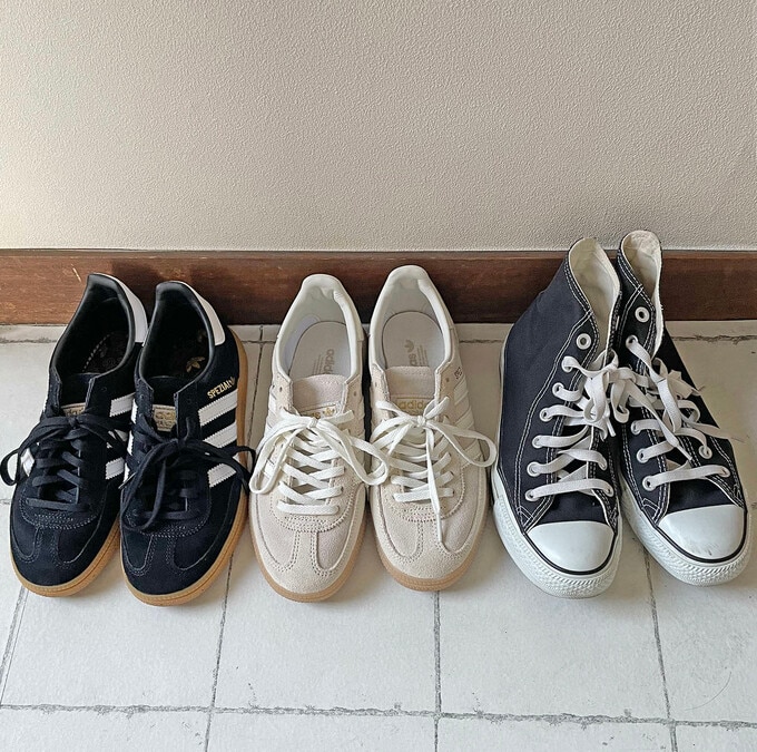 スニーカーの物撮り