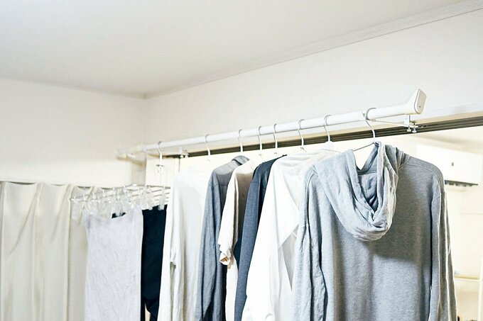 ランドリー室内干しハンガー タワー