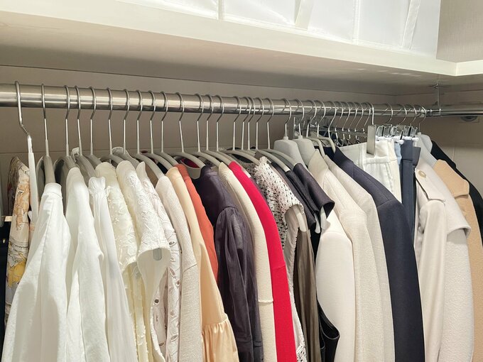 衣替えに悩まないストレスゼロのクローゼット収納