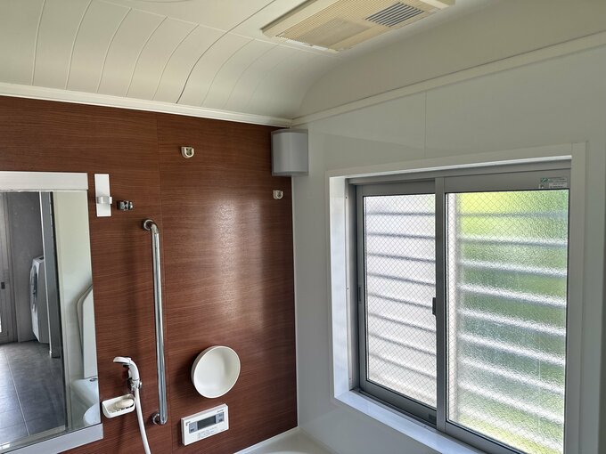 浴室の天井の除菌