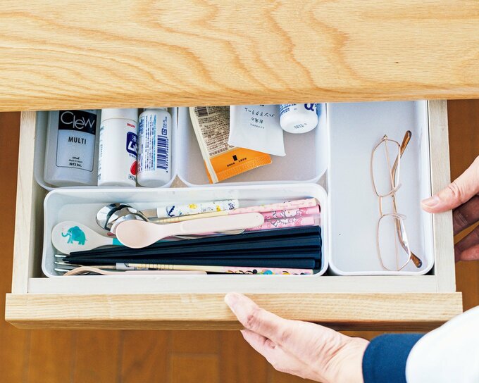 整理トレー Nブラン M(ホワイト)