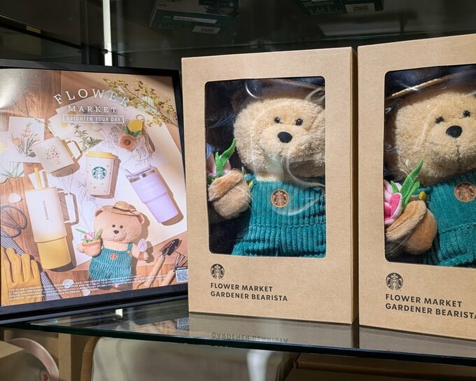 韓国フラワーマーケットベアリスタ