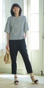 スカンツORテーパード！今、大人女子が買うべきGUの神ボトムスはコレ!!