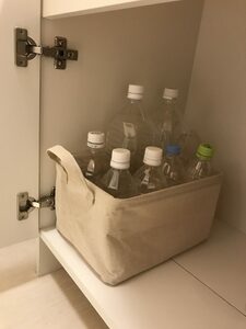 備蓄用のミネラルウォーター