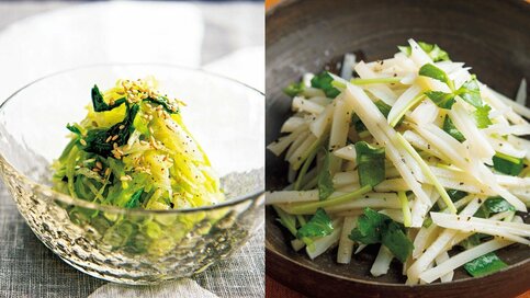 笠原将弘さん「ミツバ」の簡単副菜レシピ2選。ちょいたしで、定番サラダをグレードアップ