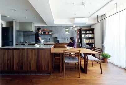 50代、住んで15年でマンションリノベ。キッチンも内装も全部リセット