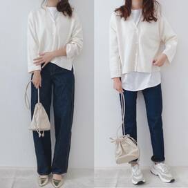 ユニクロの新「神デニム」を発見！驚きの美脚効果をお見せします