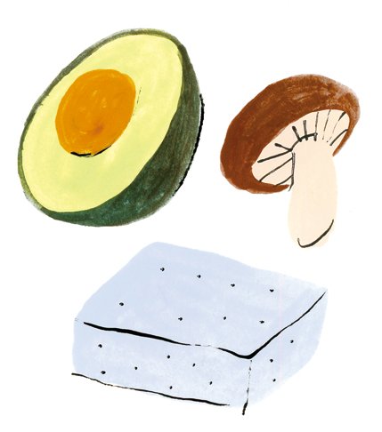 キノコやこんにゃくなど