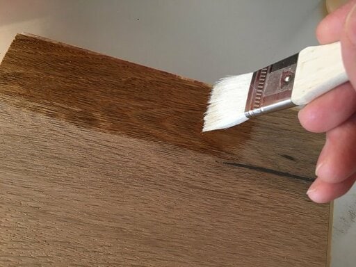 オスモカラーを塗る