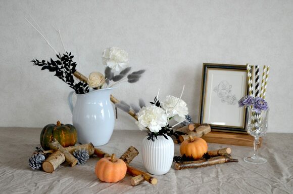 さらにオレンジの花やほかの色味もたすときは