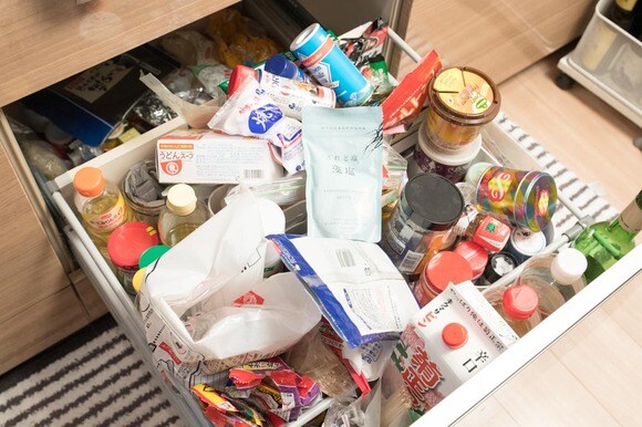 食品のストック