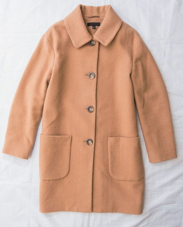 ウールのコート
