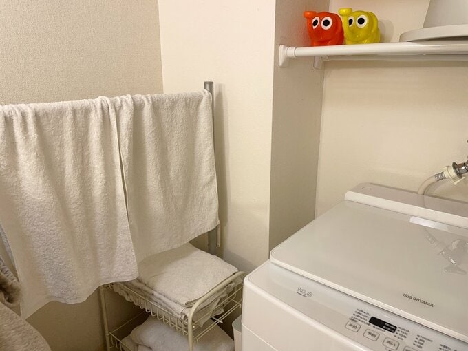 バスマット代わりのフェイスタル