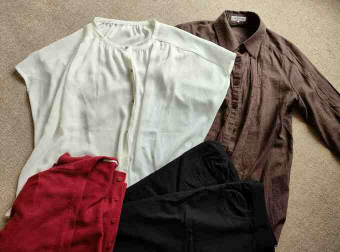 手放す予定の服